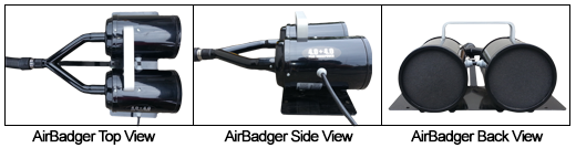 AirBadger Area Rug Duster by RugBadger.com